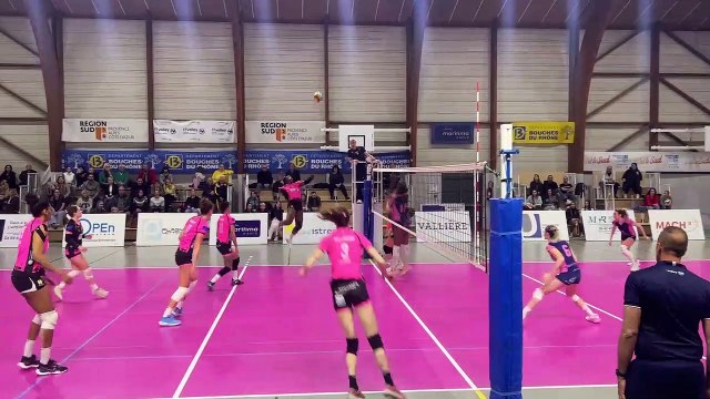 Images maritima: les deux derniers points d'Istres Volley Evreux