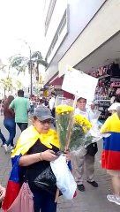 Se realiza concentración de apoyo a la Policía Nacional en Medellín