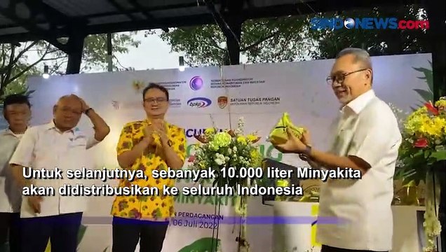 Mendag Zulhas Resmi Luncurkan Minyakita