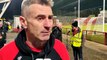 Derry manager Rory Gallagher reacts to superb victory over Dublin in Celtic Park
