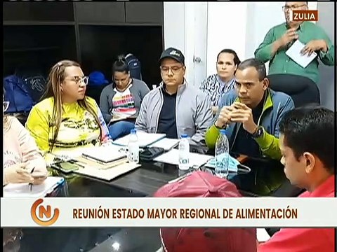 Zulia | Estado Mayor Regional debate las líneas de acción para fortalecer la atención alimentaria