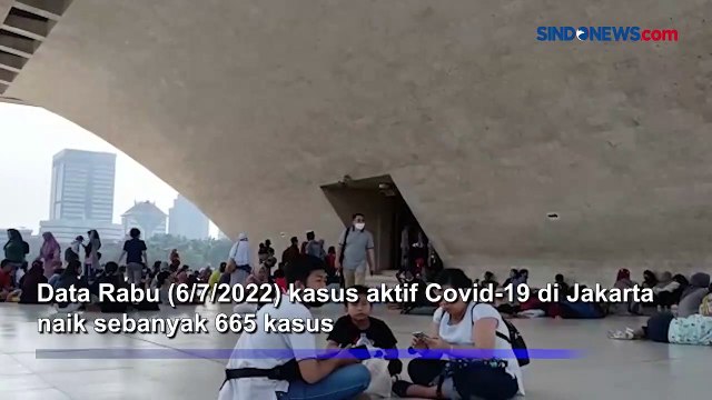 Naik 665, Kasus Aktif Covid-19 di Jakarta Nyaris Tembus 10 Ribu