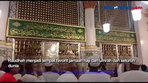Inilah Raudhah Taman Surga, Tempat Favorit Jamaah Haji Berdoa dari Seluruh Dunia