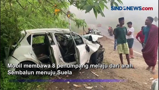 Hilang Kendali, Mobil Terjun ke Jurang Sedalam 20 Meter di Lombok 3 Penumpang Tewas