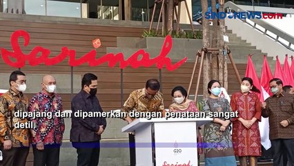 Resmikan Transformasi Sarinah, Jokowi: Sarinah akan jadi Etalase Hasil UMKM Berkualitas