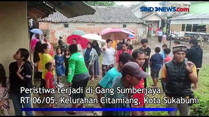 Terseret Arus di Sungai Citamiang Sukabumi, Kakek dan Cucu Ditemukan Tewas 4 Km dari Lokasi