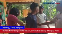 Rampas Motor dengan Pistol Mainan, 2 Pemuda di Batang Ditangkap Polisi