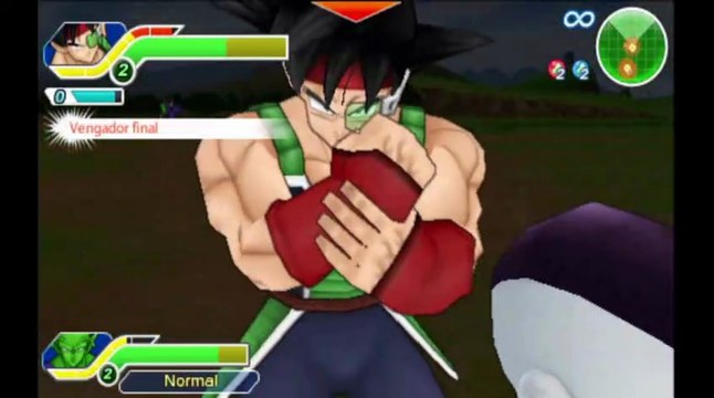 Dragon Ball Z: Tenkaichi Tag Team Español - Bardock y Piccolo VS Freezer 100% y Cell RJ ANDA #dbz