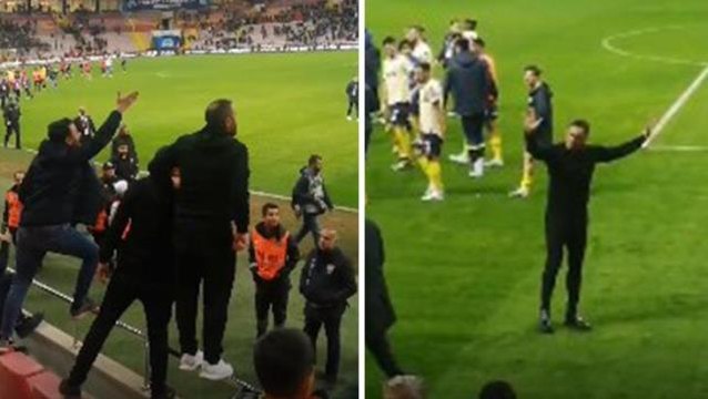 Çağdaş Atan'dan centilmenlik örneği! F.Bahçeli futbolculara kendisini siper etti