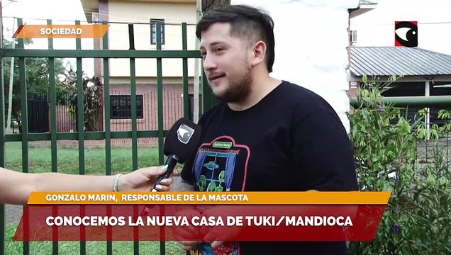 Conocemos la nueva casa de Tuki Mandioca, el perro que fue rescatado en el hospital Madariaga