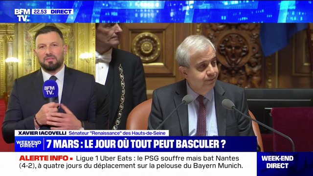 Ce qu'il faudrait c'est que la gauche sénatoriale puisse nous laisser avancer dénonce Xavier Iacovelli, sénateur Renaissance des Haut-de-Seine