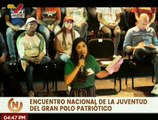 Encuentro Nacional de la Juventud del Gran Polo Patriótico tuvo como objetivo afinar sus estrategias