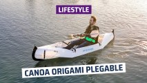 [CH] Canoa origami plegable