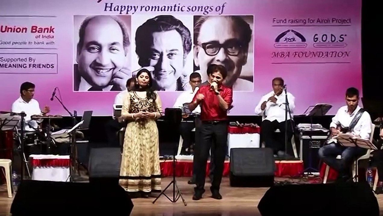 Jo Wada Kiya Wo Nibhana Padega | Rafi aur Lata Mangeshkar Ki Yaden | Anil Bajpai and Saneeta Melekar Live Cover Performing Evergreen Romantic Melodies Love Song ❤❤ Goldmines Telefilms Pvt Ltd Saregama Mile Sur Mera Tumhara/मिले सुर मेरा तुम्हारा