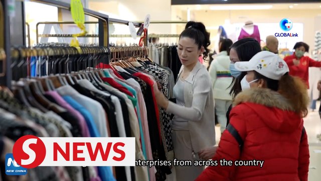 Clothing wholesale market in China sees robust rebound