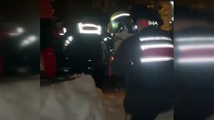 Artvin'de çığ faciası! O anlar böyle kaydedildi