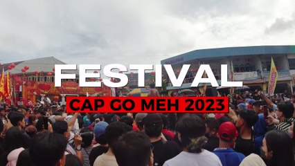 Dirasuki Roh Leluhur, Inilah Festival Tatung dalam Acara Cap Go Meh Tahun 2023 Kota Singkawang