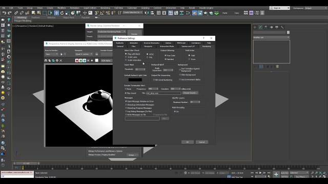 How to make 3DS Max play a sound when it's done rendering