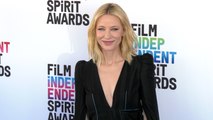 Cate Blanchett 2023 Film Independent Spirit Awards Blue Carpet