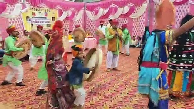 VIDEO- NEWS-चंग व ढप की थाप पर थिरके कदम: मीठी नारंगी रो खेत लगादे रसिया.....