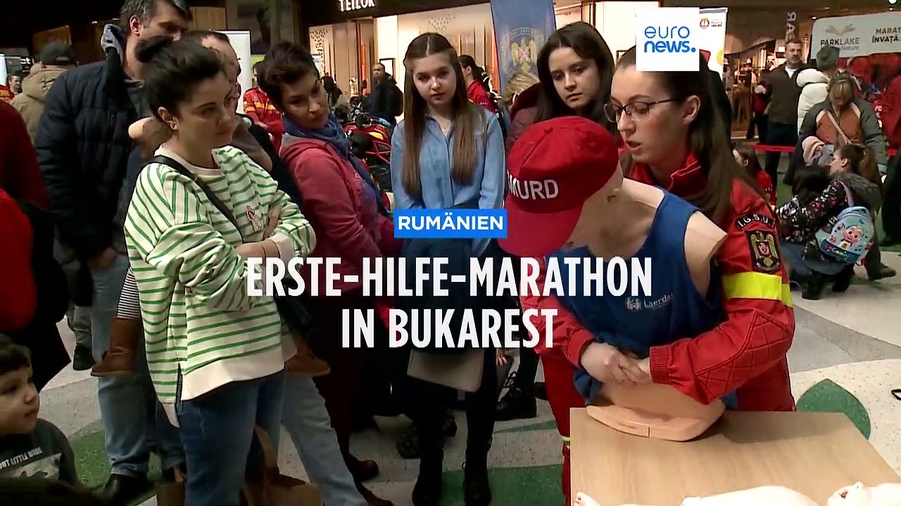 Erste-Hilfe-Marathon: Pro Minute sinkt Überlebenschance um 10 %