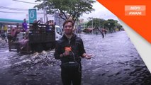 Perkembangan terkini banjir di Parit Sulong setakat 2 petang