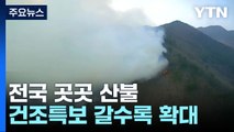 산불 발생 위험 급증...尹 