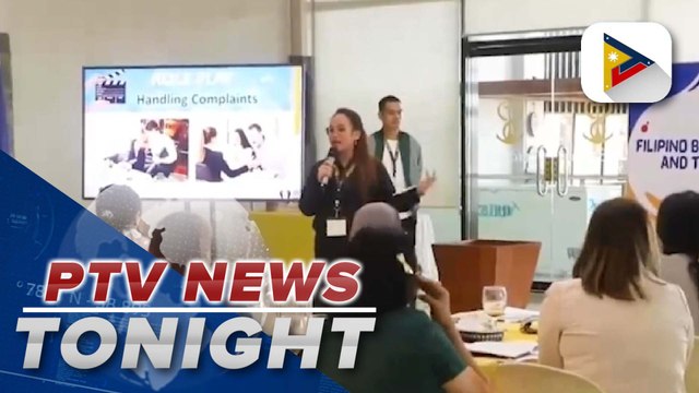 DOT-10 develops hospitality skills of 6th Organic Asia Congress frontliners