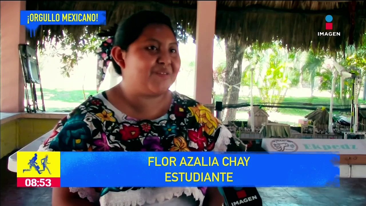Adolescentes mayas ganan un concurso de robótica en Yucatán