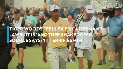 Tiger Woods Feels Ex Erica Herman's Lawsuit is 'Another Shakedown,' Source Says: 'It Terrifies Him'