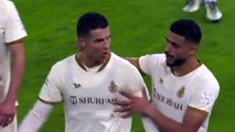 Cristiano Ronaldo al perder el superclásico de Arabia Saudita