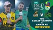Tom Kohler Cadmore & Anwar Ali Interview | Peshawar vs Multan | Match 27 | HBL PSL 8 | MI2T