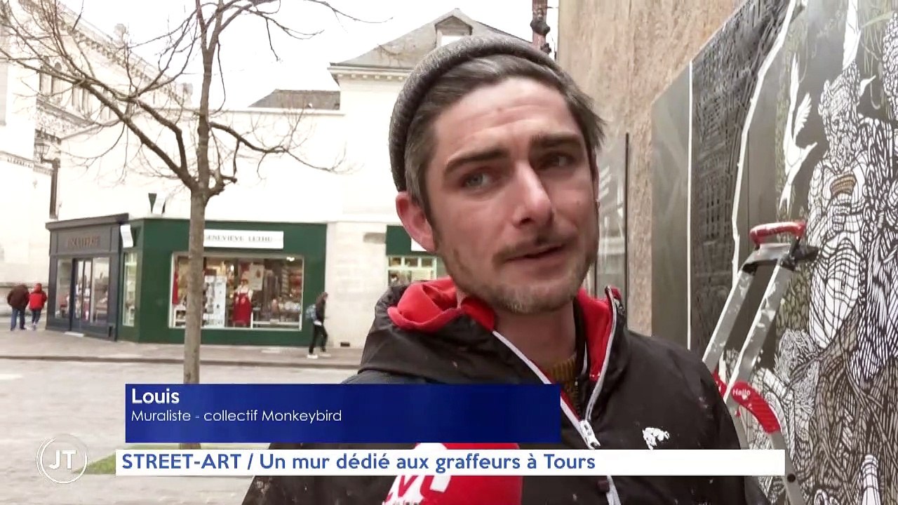 STREET-ART / Un mur dédié aux graffeurs à Tours