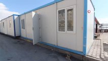 Erciş Belediyesi'nden deprem bölgesine 60 adet konteynır ev desteği