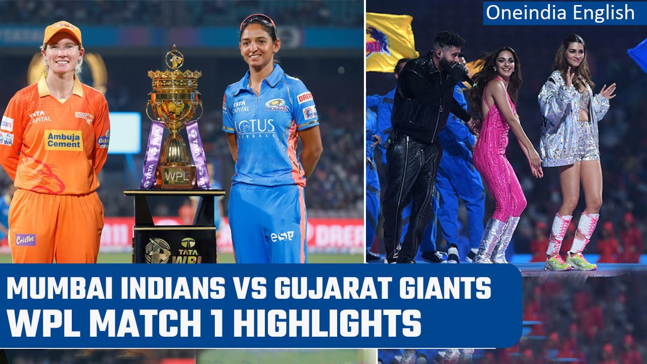 WPL 2023 OPENING CEREMONY: AP Dhillon, Kiara, Kriti lights it up | Oneindia News