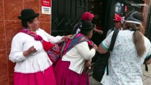 تجدد الصدامات في بيرو.. 16 جريحاً خلال تفريق مظاهرة ضد رئيسة البلاد