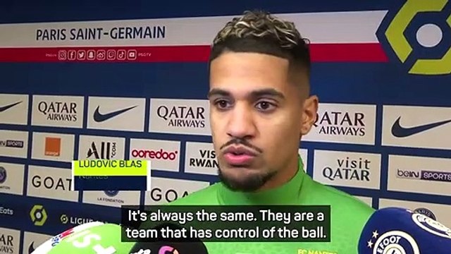 FOOTBALL: Ligue 1: 'PSG are just too good' - Nantes striker Blas' frank assessment of Ligue 1 leaders