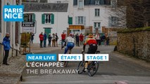 L'échappée / The breakaway - Étape 1 / Stage 1 - #ParisNice 2023