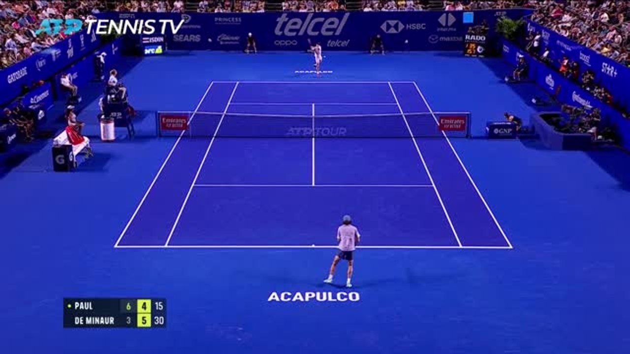 Highlights: De Minaur feiert Turniersieg in Acapulco