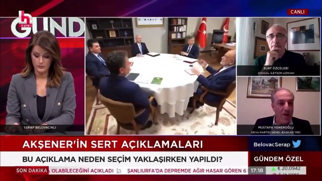 DEVA Partili Yeneroğlu, Meral Akşener'i yalanladı