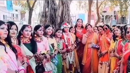 धार: मन की सखी महिला मण्डल ने फाग उत्सव में मचाई धूम..