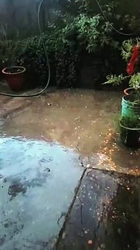 कोटा के सांगोद क्षेत्र में ओले गिरे, झालावाड़ के रायपुर में जमकर बारिश