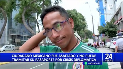 Ciudadano mexicano no puede tramitar su pasaporte por crisis diplomática