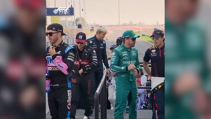F1 drivers arrive at Bahrain circuit ahead of first race of 2023 season
