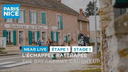 L'échappée rattrapée / The breakaway caught up - Étape 1 / Stage 1 - #ParisNice 2023