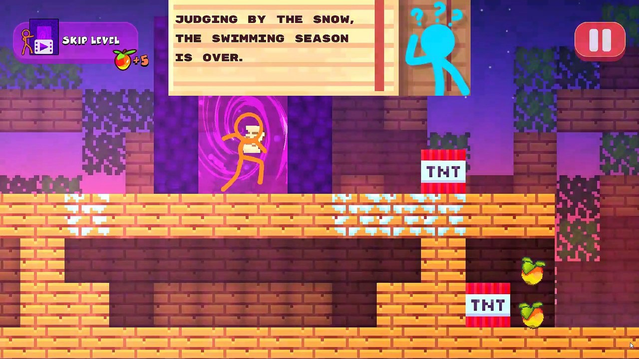 Stickman Parkour 3 Walkthrough