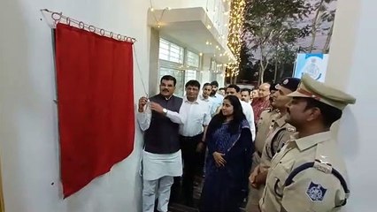 Inauguration of new traffic station of Burhanpur equipped with modern