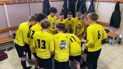 Victoire U14(preligue) 4-1maroiles