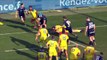 TOP 14 - Essai de Jacobus Meyer REINACH (MHR) - Montpellier Hérault Rugby - ASM Clermont - Saison 2022:2023