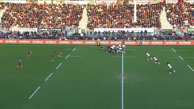 TOP 14 - Essai de Romain BUROS (UBB) - CA Brive - Union Bordeaux-Bègles - Saison 2022:2023